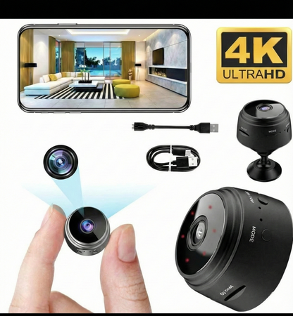 Guardian360 - Mini Cámara de Vigilancia Invisible